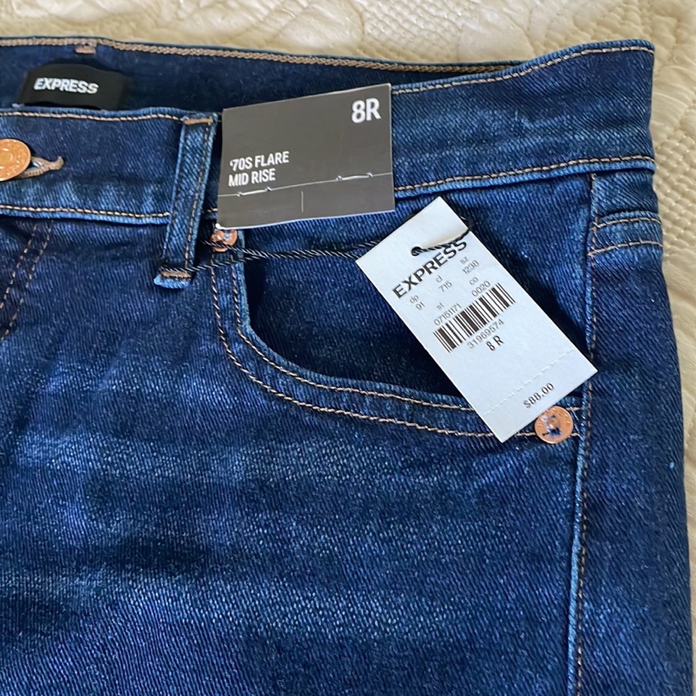 Express Denim Jeans 8R - Picture 5 of 6